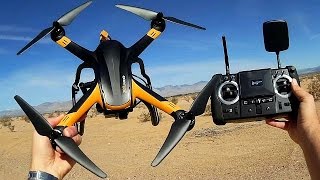 Hubsan X4 Pro H109S Long Range FPV Flight Test Review [upl. by Annahsirhc226]