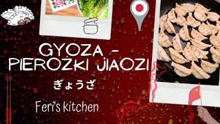 Gyoza  pierożki japońskie Jiaozi ぎょうざ wg Feris kitchen [upl. by Gnuoy]