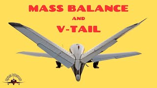 Principles of Flight25 Mass balance Elevons Tailerons Ruddervator V Tail TR Altyazılı [upl. by Bilow]