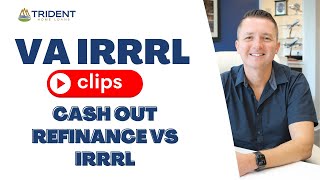 VA IRRRL  Learn about our interest rate reduction refinance loan  Lets talk about Cashout refi [upl. by Ahsa973]