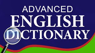 Advanced English Dictionary Offline Application [upl. by Adeys792]