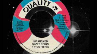 Ripton Hilton Eek A Mouse  No Wicked Cant Reign 1978 [upl. by Spalding]