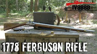 1778 Ferguson BREECH LOADING FLINTLOCK [upl. by Etnelav887]