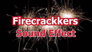 Fire Crackers Sound Effect  No Copyright firecrackers nocopyright soundeffect [upl. by Gert]