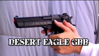 Vendo Airsoft Pistola Desert Eagle GBB  Limpeza e Manutenção [upl. by Bezanson797]