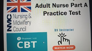 CBT Part A Adult Numeracy Test NMC UK RN preparation  NHS NMC CBT UK Nurse [upl. by Pul]