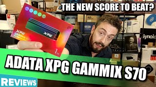 ADATA XPG GAMMIX S70 SSD Review  Is This The NEW Score to Beat [upl. by Egap578]