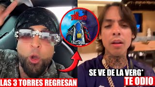 Ovi Habla del REGRESO de las 3 Torres  Natanael Cano le RECLAMA a Instagram 😡 [upl. by Beth]