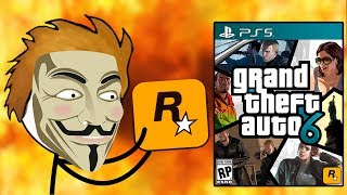 When a Gamer steals GTA 6 from Rockstar Games [upl. by Enutrof]