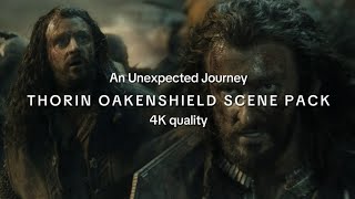 4K Thorin Oakenshield scene pack  The Hobbit An Unexpected Journey [upl. by O'Kelly744]