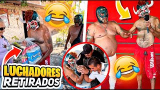 LUCHADORES RETIRADOS VISITAN APATZINGÁN  PATRÓN NETO [upl. by Bernardina]