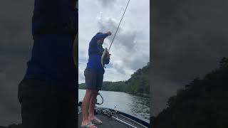 Kind of shaking still🤩 fishing fish bassfishing catchandrelease fishingactivity fishingtrip [upl. by Eirrek]