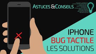 iPhone📱 Astuces et Conseils pour un écran tactile qui ne fonctionne plus 🔧 [upl. by Knuth]