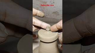 fuldani  small flower vase  guldasta  clay  pottery ™shortsvideo [upl. by Gratia]