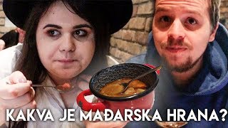 ISPROBAVANJE TRADICIONALNE MAÄARSKE HRANE đźŚ¶ď¸ŹBUDIMPEĹ TA VLOG 1 [upl. by Ecadnarb]