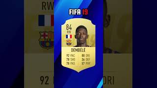 Dembele FIFA Evolution  FIFA 17  FC 24 🔥🔥 shorts fifa dembele [upl. by Curkell]