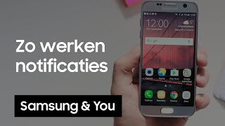 Notificatiebalk Android telefoon Hoe werkt dat [upl. by Hairehcaz]