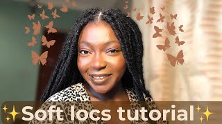 HOW TO install individual crochet faux locs No wrapping no cornrows [upl. by Franky]