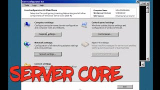 Installing CoreConfigurator 20 for Windows Server 2008 R2 Core [upl. by Haonam]