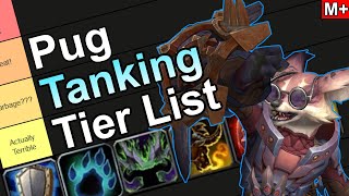 Tank Pugging Tierlist From a Healer Main [upl. by Assili]