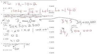 GCSE 91 2025 Maths Numbers Revision November Mocks 2024 December 2024 Mocks ExamsTests 20242025 [upl. by Aikyn]