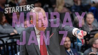 NBA Daily Show Jan 7  The Starters [upl. by Nichy]