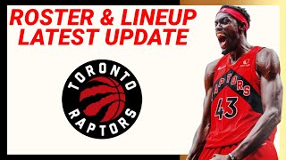 TORONTO RAPTORS ROSTER and LINEUP UPDATE 202324 NBA SEASON [upl. by Maisey]