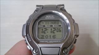 Rare Watch Collection CASIO G SHOCK MRG 220T1 カシオ Gショック [upl. by Ecarg736]