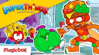 SUPERTHINGS EPISODE ⚡🍔 A Burger Blast 🍔⚡ Cartoons SERIES for Kids [upl. by Nittirb941]