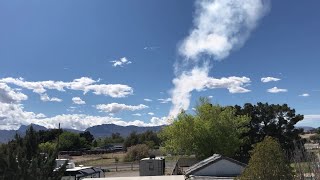 AF Thunderbirds flyover Las Vegas valley [upl. by Kwasi]