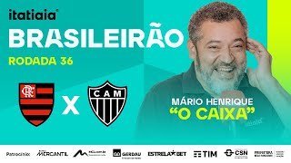 FLAMENGO X ATLÉTICO AO VIVO NA ITATIAIA  REACT DO BRASILEIRÃO [upl. by Crofoot]