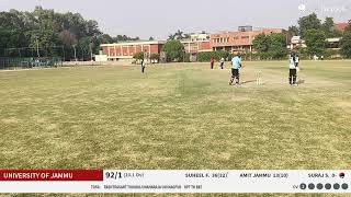 Live Cricket Match  RASHTRASANT TUKADOJI MAHARAJA UNI Nagpur vs UNIVERSITY Of JAMMU  17Oct24 12 [upl. by Nerra665]