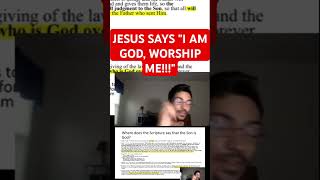 Where Does Jesus say quotI Am God Worship Mequot christinity theology islamicshorts angel muhammad [upl. by Alli]