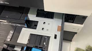 How to clear error quotWaste Toner Box Fullquot Konica Minolta Bizhub 368e [upl. by Anitap233]