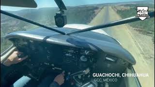 Aterrizando en Guachochi con fuertes Ráfagas de Viento  Cessna Tu206G [upl. by Revart652]