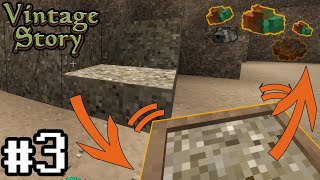 Tratando de salir de la mugrosa edad de piedra  VintageStory VintageCraft 3 E3 T2 [upl. by Dahlstrom]