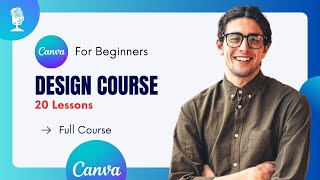 Canva Design Course For beginners build a brand with canva for 100 free [upl. by Artek542]