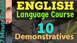 Lesson 10  DEMONSTRATIVES Pronouns and ADJECTIVES हिंदी में स्पष्टीकरणاردو میں وضاحت [upl. by Abey579]