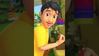 Johny Johny Yes Papa Golu Molu Rhymes shorts hindirhymes cartoon kidssongs shortvideo [upl. by Naelcm]