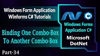 34  How To Bind One ComboBox With Another ComboBox With Database In Winforms C HindiUrdu [upl. by Timothy340]