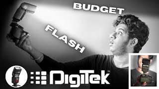 Digitek flash full review  Flash photography Tamil  Budget Flash with Trigger Flash for Beginners [upl. by Nodnol]