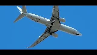 P8A Poseidon Submarine Hunter Flyover [upl. by Willem]