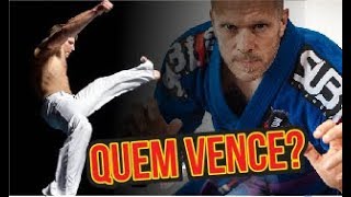 DESAFIO CAPOEIRA Vs JIUJITSU FOI UMA GUERRA  JIULIFE [upl. by Ahkos]