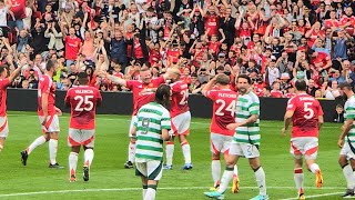 Wayne Rooney Free Kick Vs Celtic Legends  Manchester United Legends Vs Celtic Legends  Goal [upl. by Aruat488]