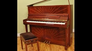 Schulze Pollmann Model 126 50 Upright Piano [upl. by Ursulette]