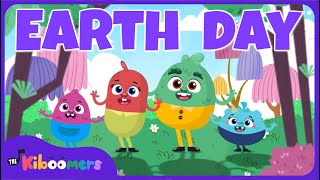 Earth Day Song  THE KIBOOMERS Preschool Learning Videos  Save the Planet [upl. by Nittirb]