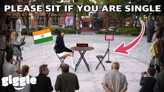 What if a Beautiful Indian Girl was speed dating on the streets of Seoul [upl. by Pollard]