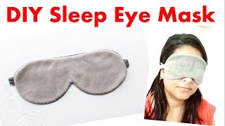 DIY Easy Sleeping Eye Mask [upl. by Akialam]