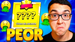 CONSIGO la PEOR MAESTRÍA de TODO BRAWL STARS🤮 [upl. by Opportina342]