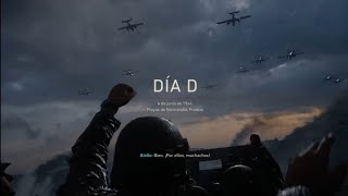 EL DESEMBARCO EN NORMANDIA quotDIA Dquot CAPITULO 1 GAMEPLAY  CALL OF DUTY WWII [upl. by Shantee]